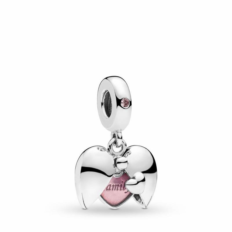 Pandora Family Locket Dangle Charm Silver Egypt NH1235907